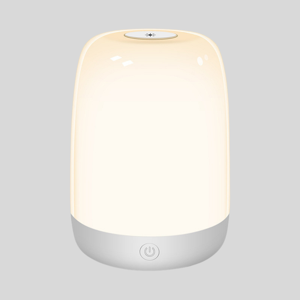 Alarm Clock Sunrise Wake Up Light Dimmable Bedside Lamp