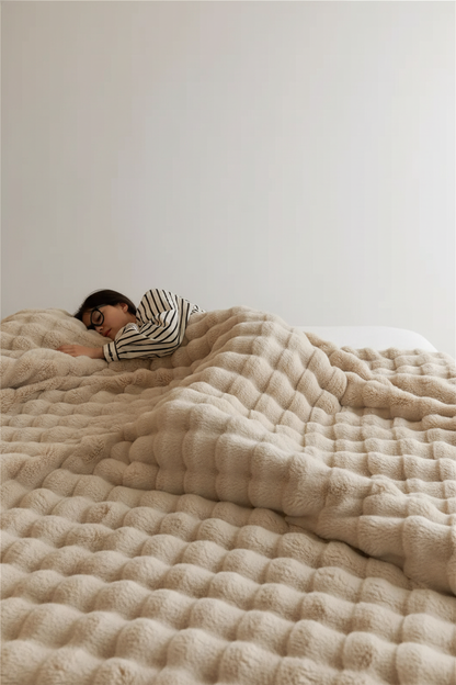 CozyCloud Plush Blanket | Soft Warm Throw