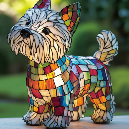 Art LED Night Lamp Dog Breeds Home Decoration