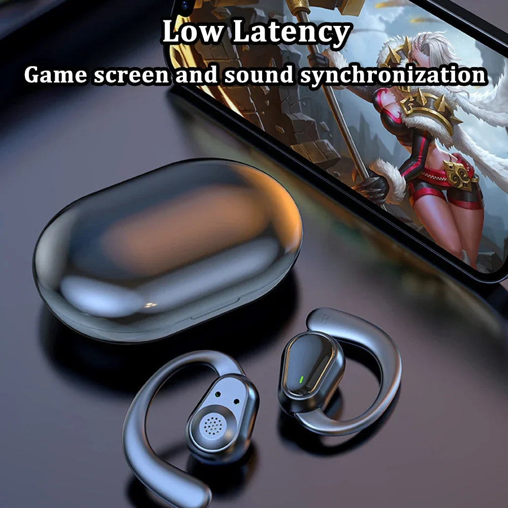 Wireless Bluetooth Earbuds Sports Low Latency Touch Control Headphones