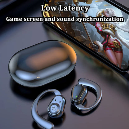 Wireless Bluetooth Earbuds Sports Low Latency Touch Control Headphones