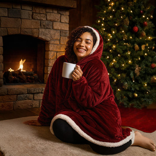 Wearable Blanket Hoodie | Oversized cosy loungewear