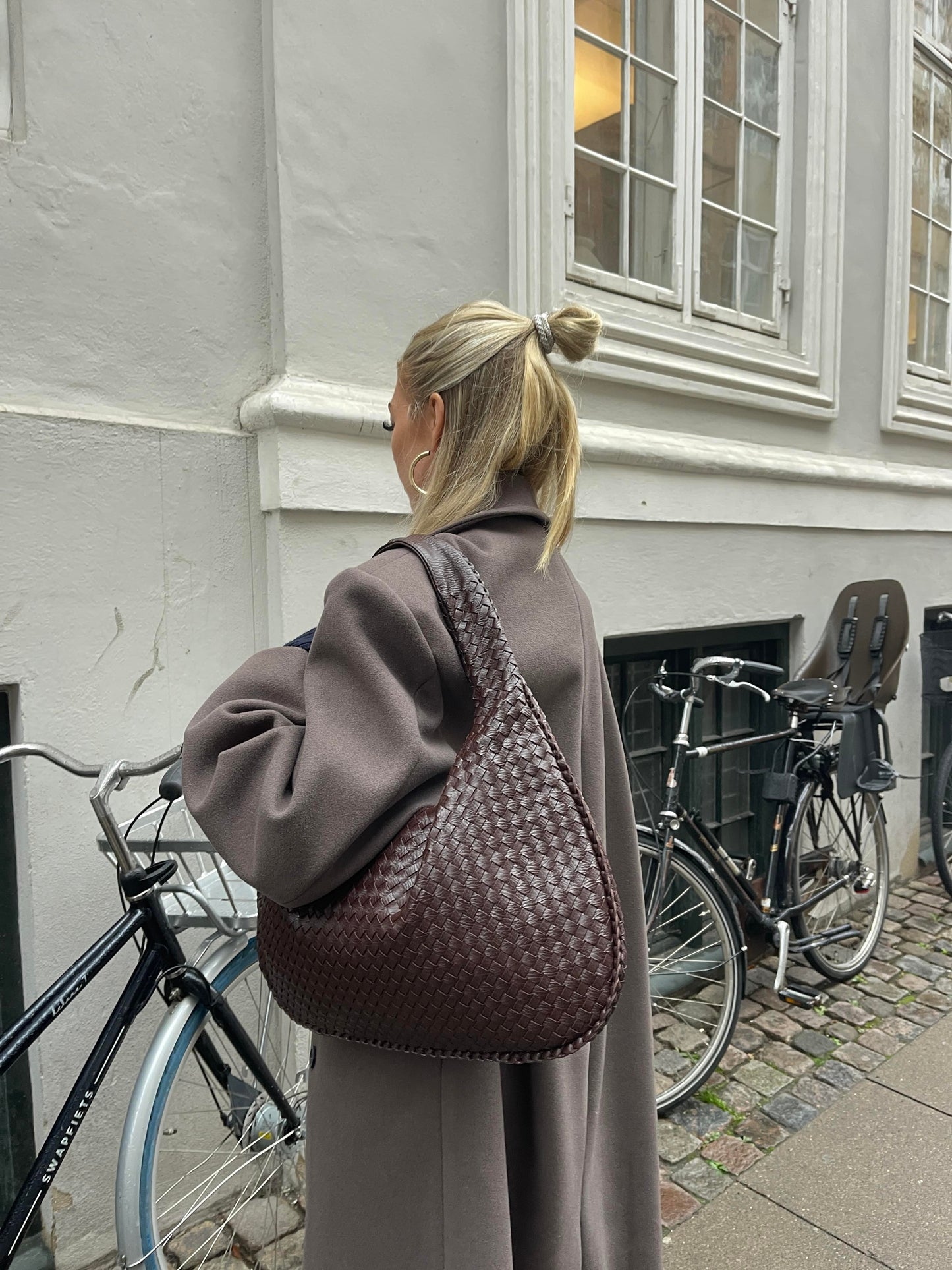 Ivy - Rummelig Flettet Skuldertaske