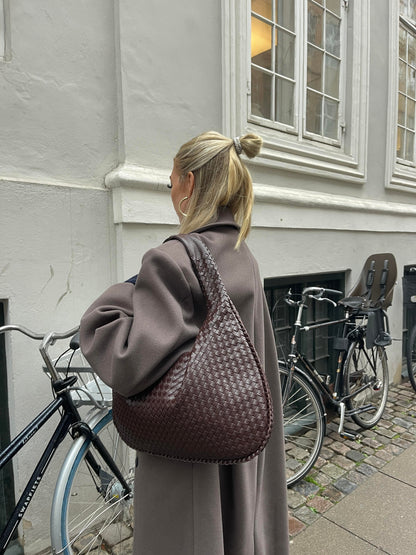 Ivy - Rummelig Flettet Skuldertaske