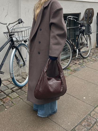 Ivy - Rummelig Flettet Skuldertaske