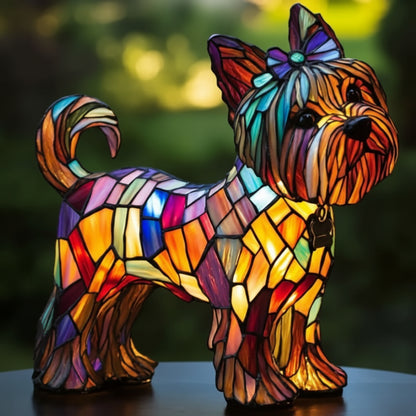 Art LED Night Lamp Dog Breeds Home Decoration