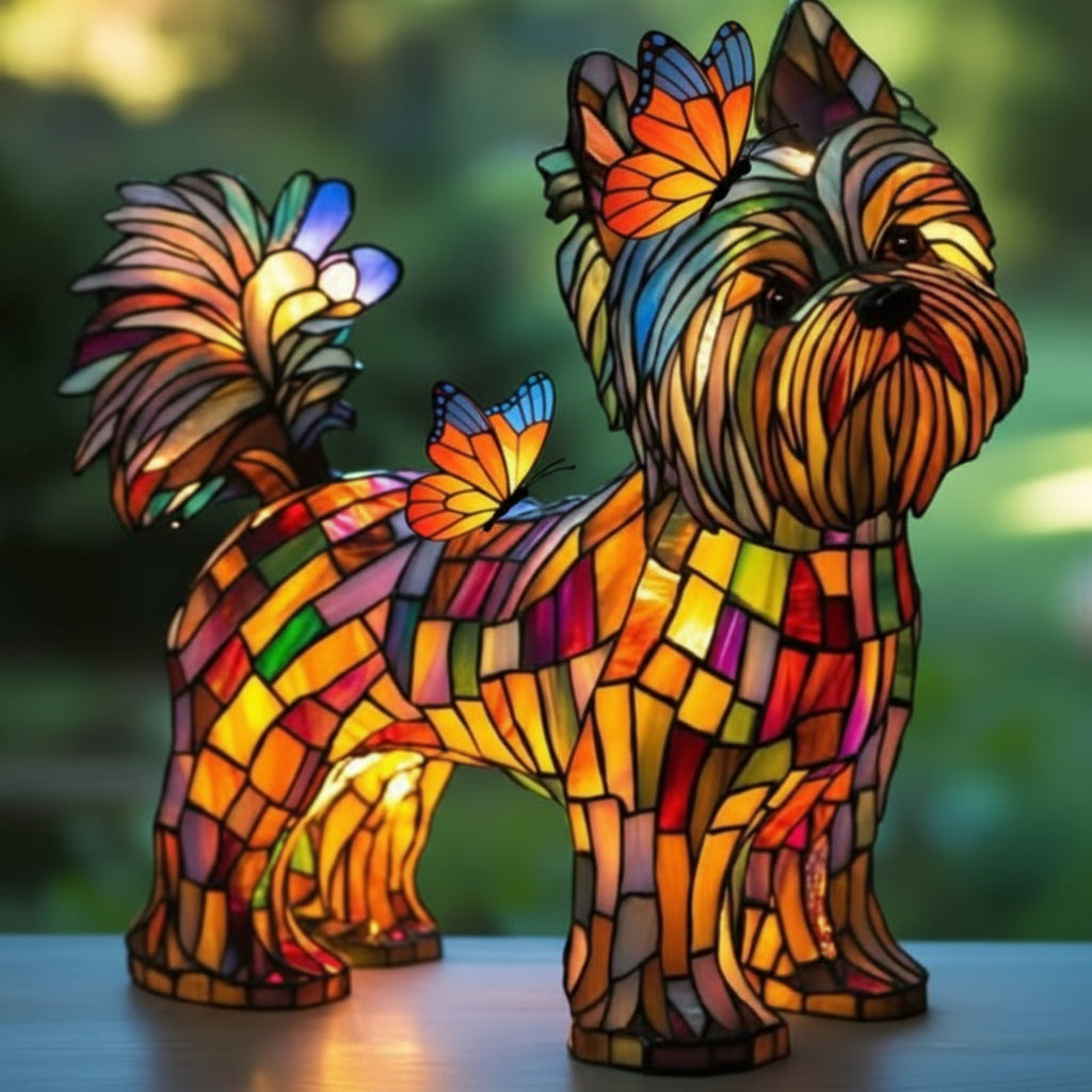 Art LED Night Lamp Dog Breeds Home Decoration