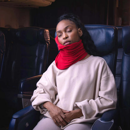 Travel Pillow | Supportive Neck Wrap for Resting Upright