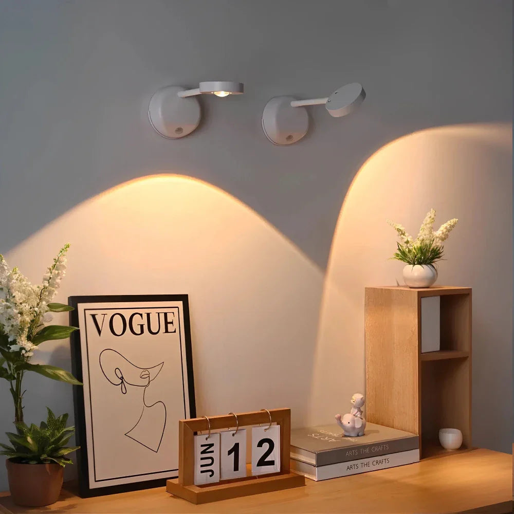 Motion Sensor Wall Spotlight