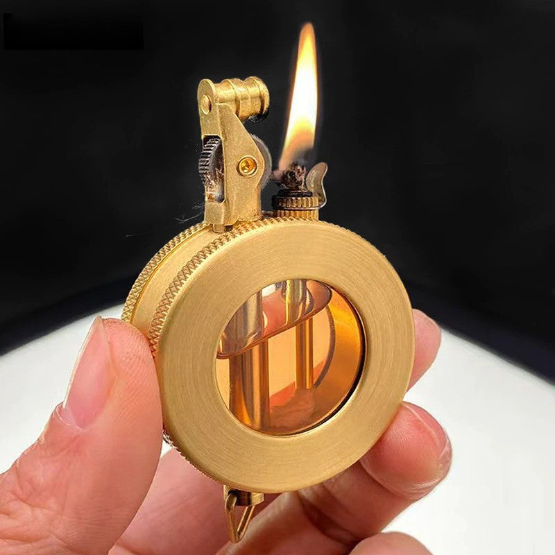 Kerosene Lighter Retro Classic Time Metal Pocket Lighter