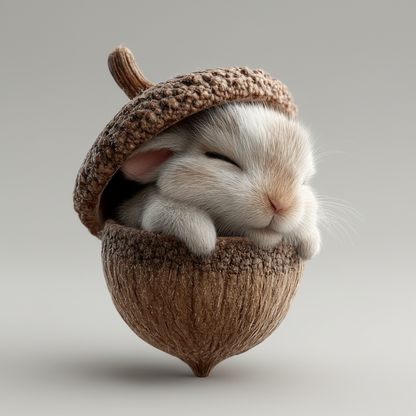 Acorn Decorative Plush Christmas Ornament Cute Decoration