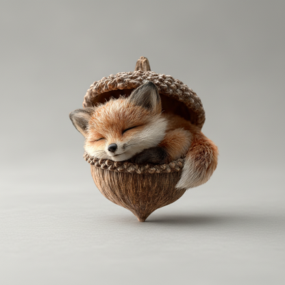 Acorn Decorative Plush Christmas Ornament Cute Decoration