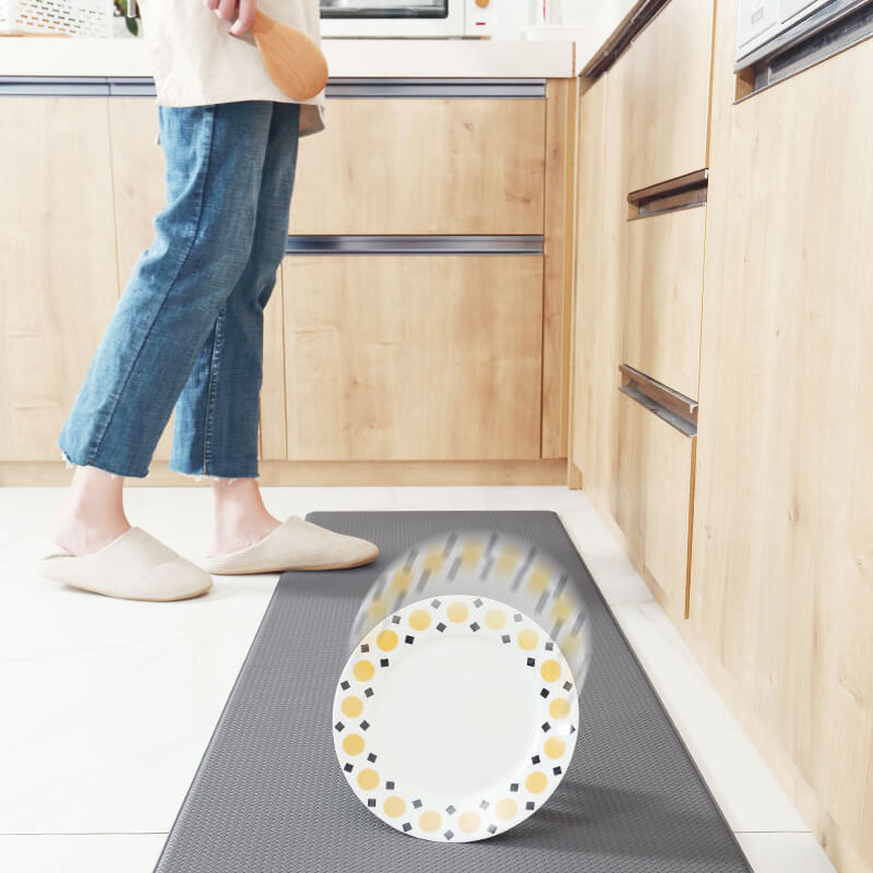 Anti-Slip Waterproof Kitchen Rugs with Comfort Cushioning
