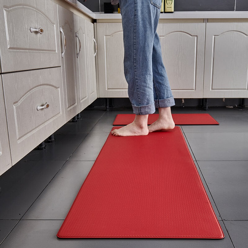 Anti-Slip Waterproof Kitchen Rugs with Comfort Cushioning