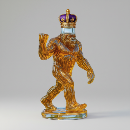 Decorative Alcohol Bottle Ape Glass Bar Display