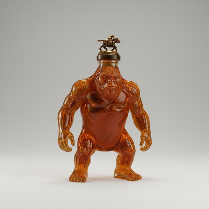 Decorative Alcohol Bottle Ape Glass Bar Display