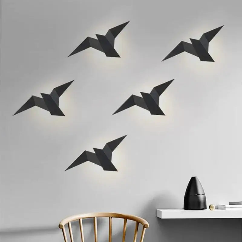 Bird Wall Light | Modern Geometric Glow
