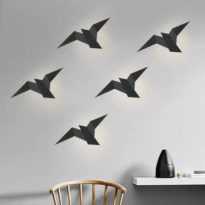 Bird Wall Light | Modern Geometric Glow