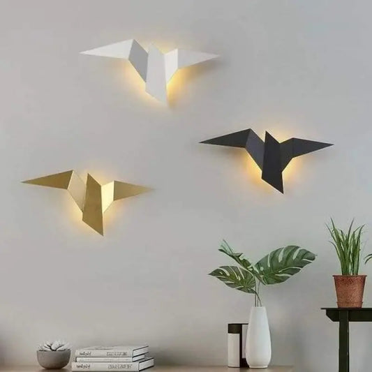 Bird Wall Light | Modern Geometric Glow