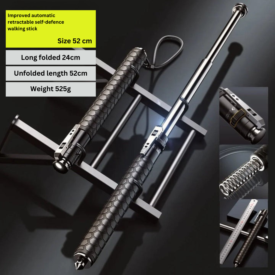 Automatic Walking Stick for Self-Defense in Urban Security