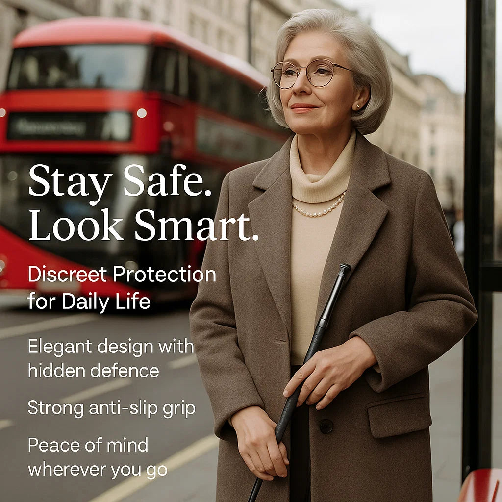 Automatic Walking Stick for Self-Defense in Urban Security