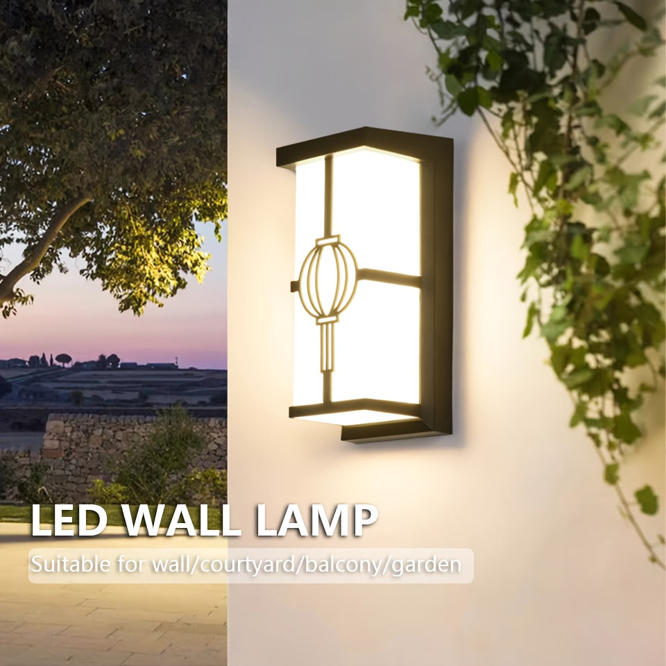 LED Outdoor Wall Lamp | Waterproof Courtyard & Garden Lighting
