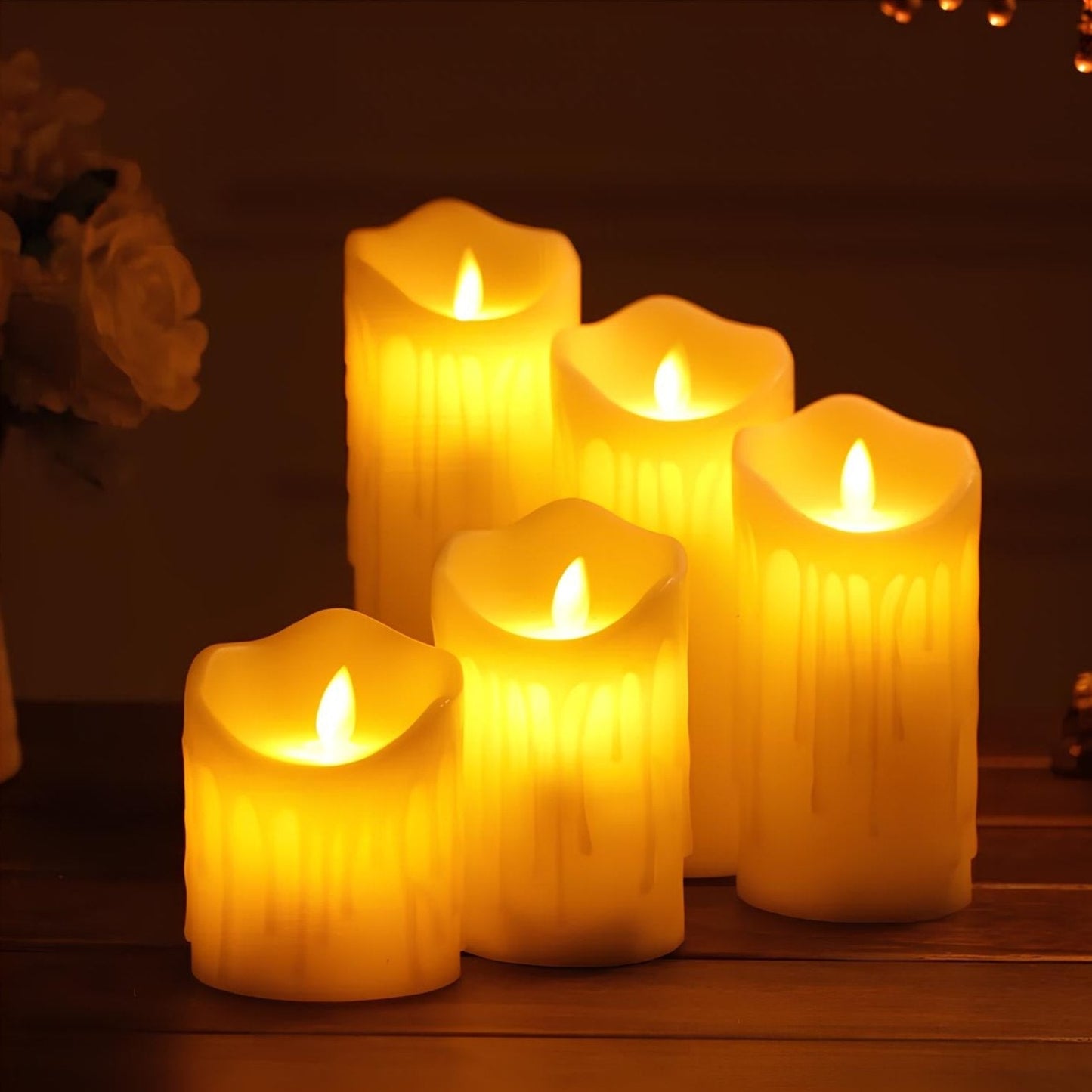 Flameless LED Decorative Candles