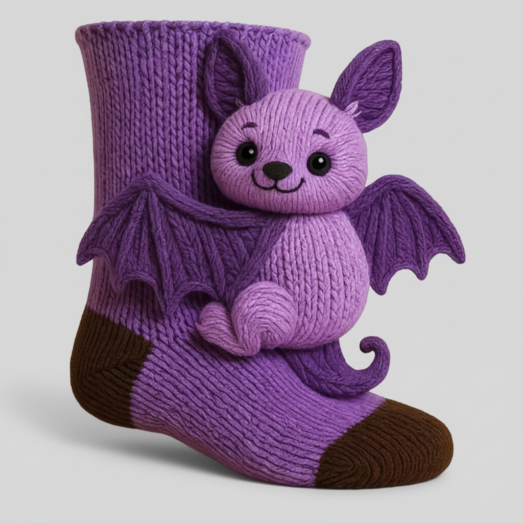 Cute Hugging Animal Plush Cozy Socks