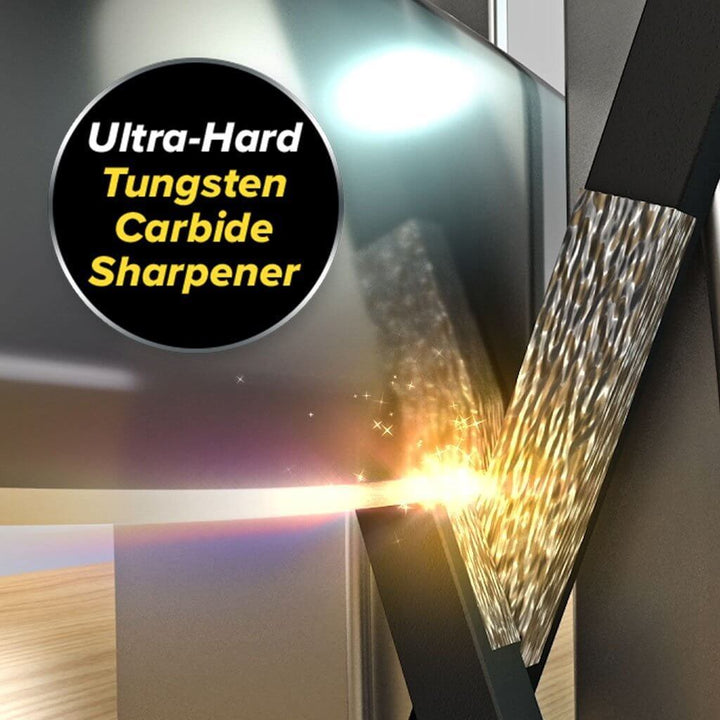 Knife Sharpener | Compact Tungsten Carbide Edge Restorer