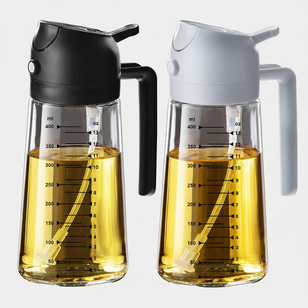 16oz Glass Olive Oil Sprayer Dispenser Kitchen BBQ