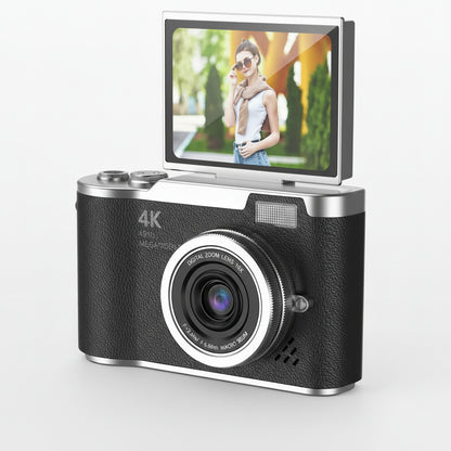 4K Digital Camera CCD 180 Flip Screen Selfie Camera