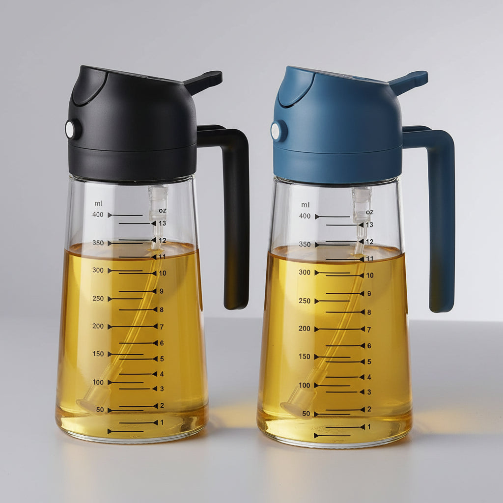 16oz Glass Olive Oil Sprayer Dispenser Kitchen BBQ
