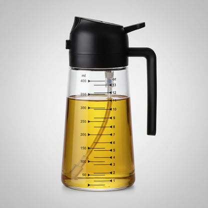 16oz Glass Olive Oil Sprayer Dispenser Kitchen BBQ