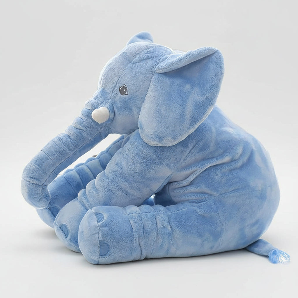 Cuddly Plush Elephant Cushion Children Babies