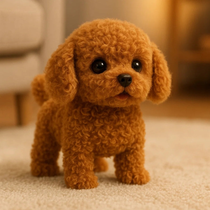 Interactive Plush Puppy Toy