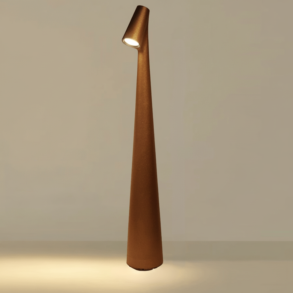 Metal Table Stylish Indoor Lamp Rechargeable