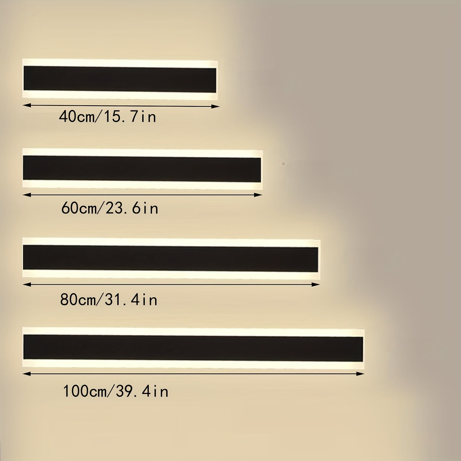 Modern LED Wall Lamp | Outdoor & Indoor Long Strip Light