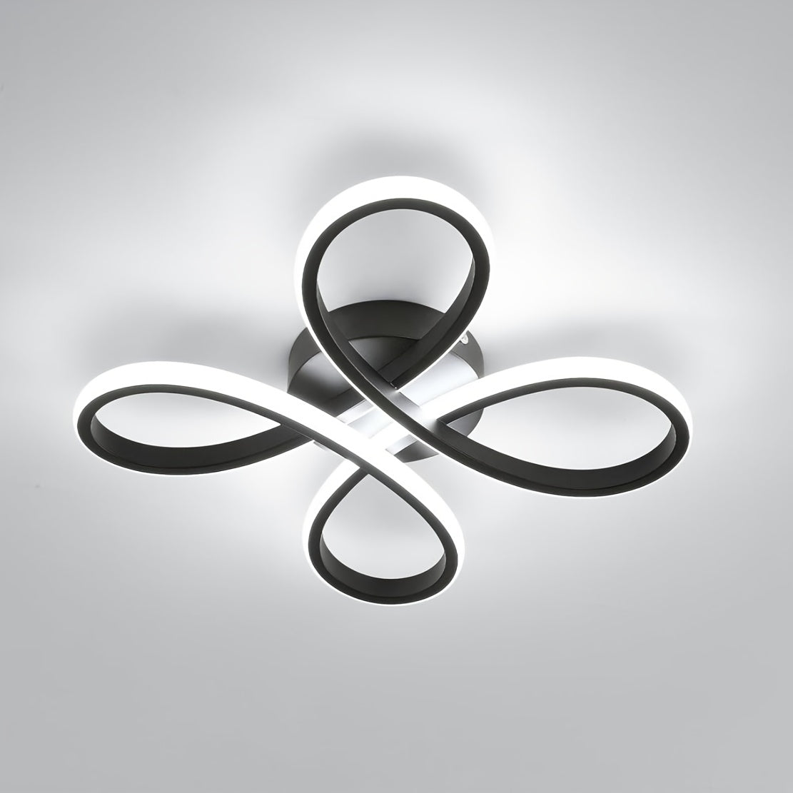 Modern Butterfly LED Ceiling Light | 3-Colour Dimmable with Wall Control