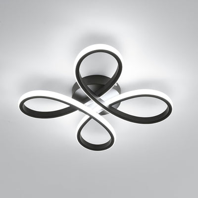Modern Butterfly LED Ceiling Light | 3-Colour Dimmable with Wall Control