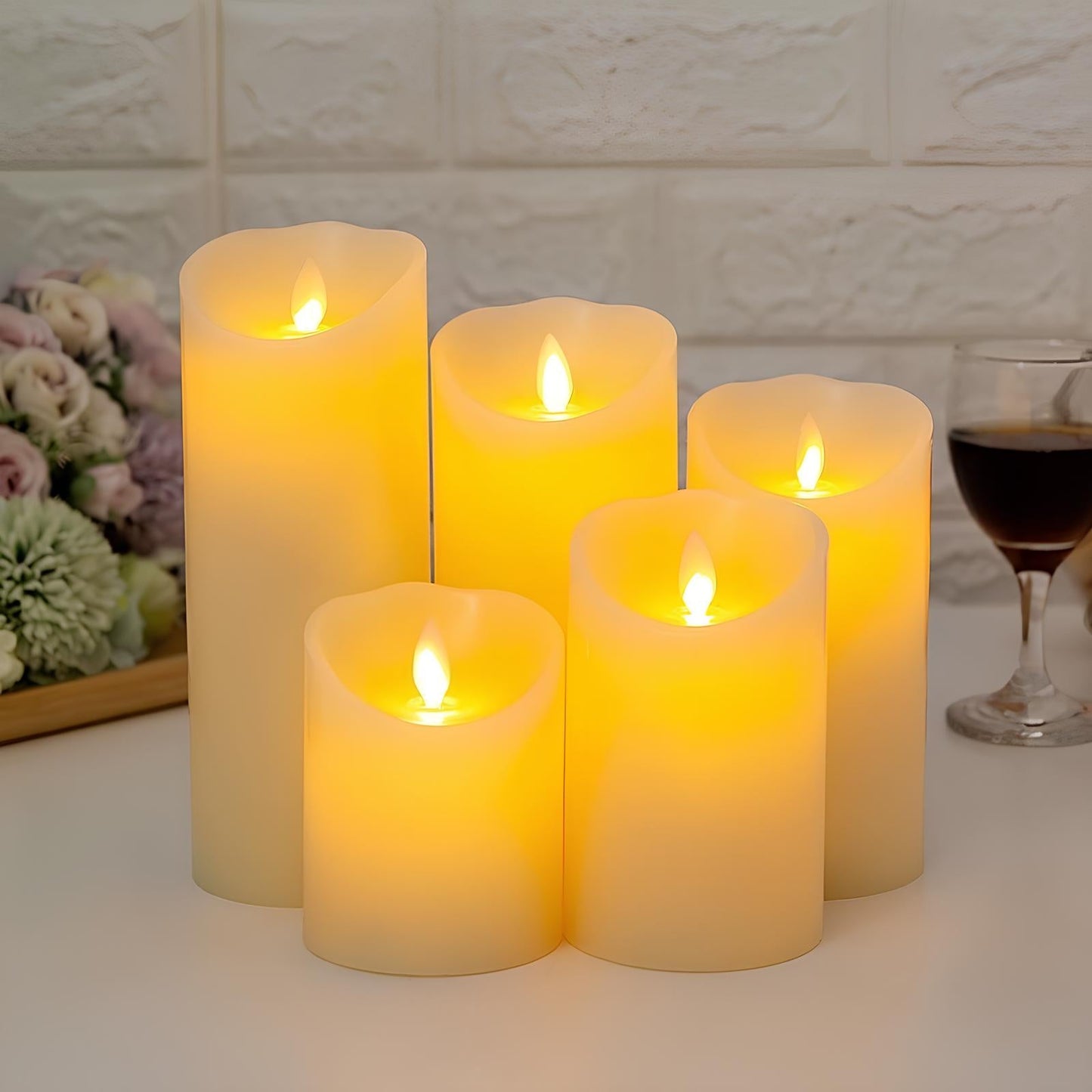 Flameless LED Decorative Candles
