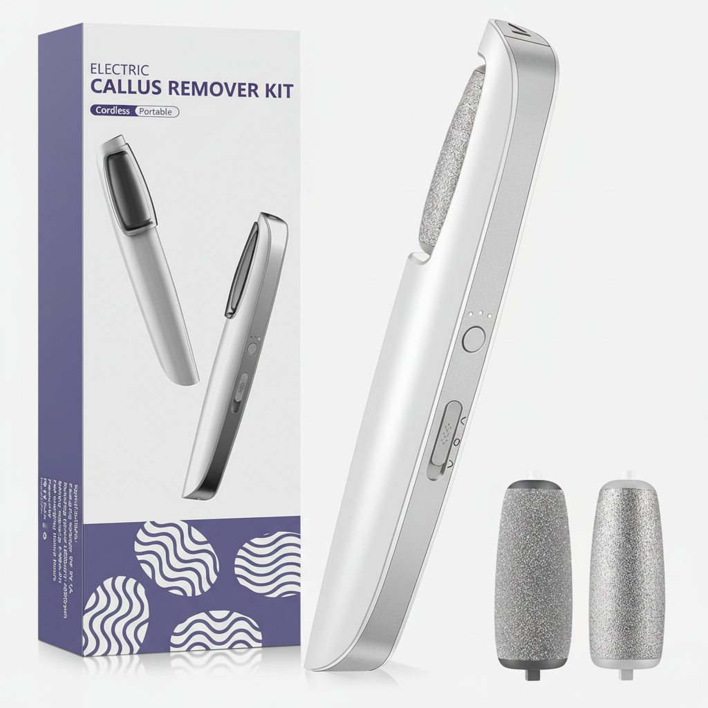 Electric Foot Callus Remover Smooth Skin Feet