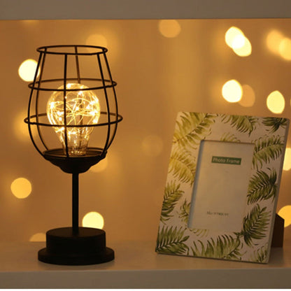 Bottle-Shape Bedside Lamp | Warm Decorative Glow