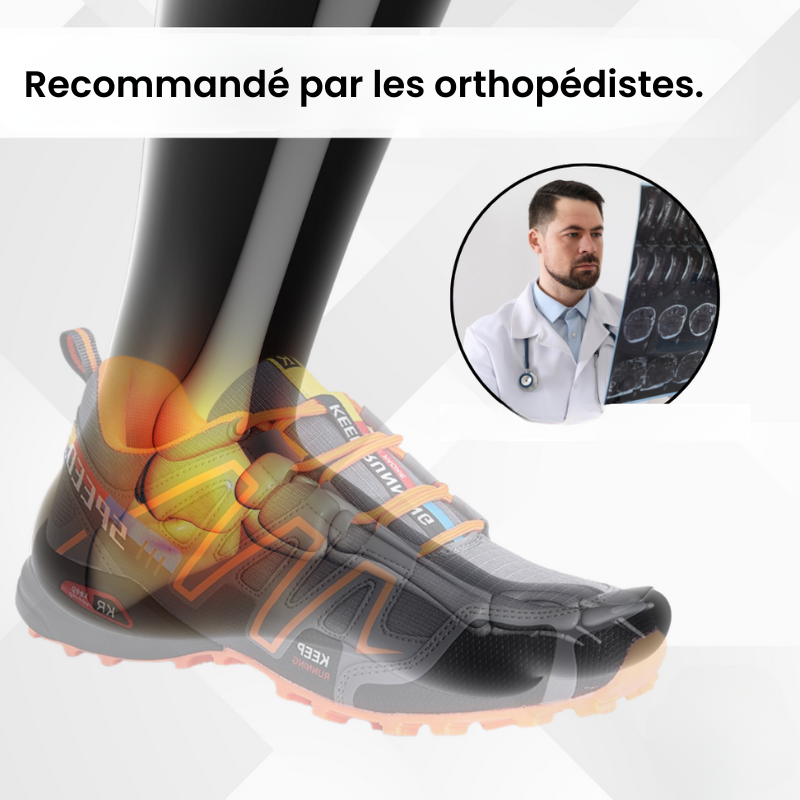 Hiking Shoes Orthopedic Cushioned Non Slip Trail Sneakers