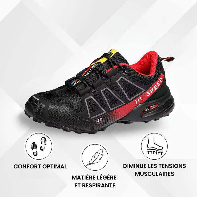 Hiking Shoes Orthopedic Cushioned Non Slip Trail Sneakers