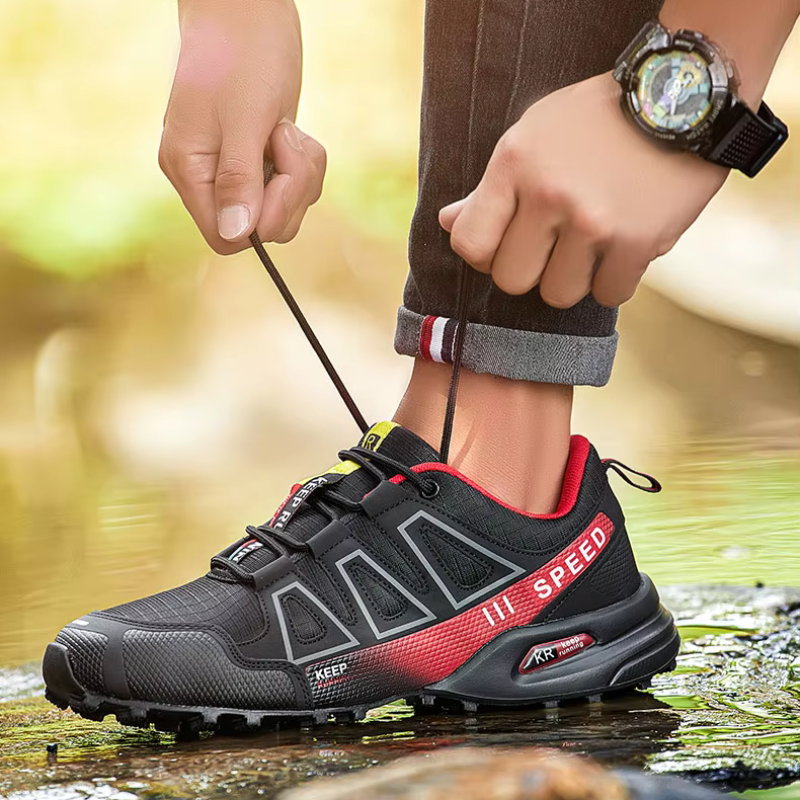 Hiking Shoes Orthopedic Cushioned Non Slip Trail Sneakers