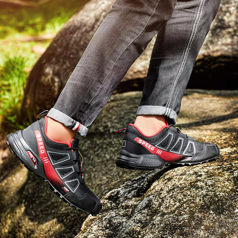 Hiking Shoes Orthopedic Cushioned Non Slip Trail Sneakers