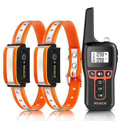 Dog Training Collar Remote Waterproof Long Range Trainer