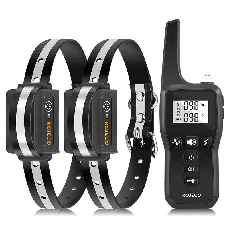Dog Training Collar Remote Waterproof Long Range Trainer