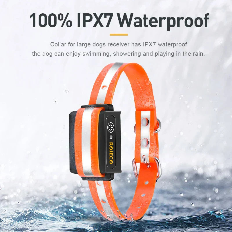 Dog Collar Device | Remote-Controlled Vibration and Sound Unit