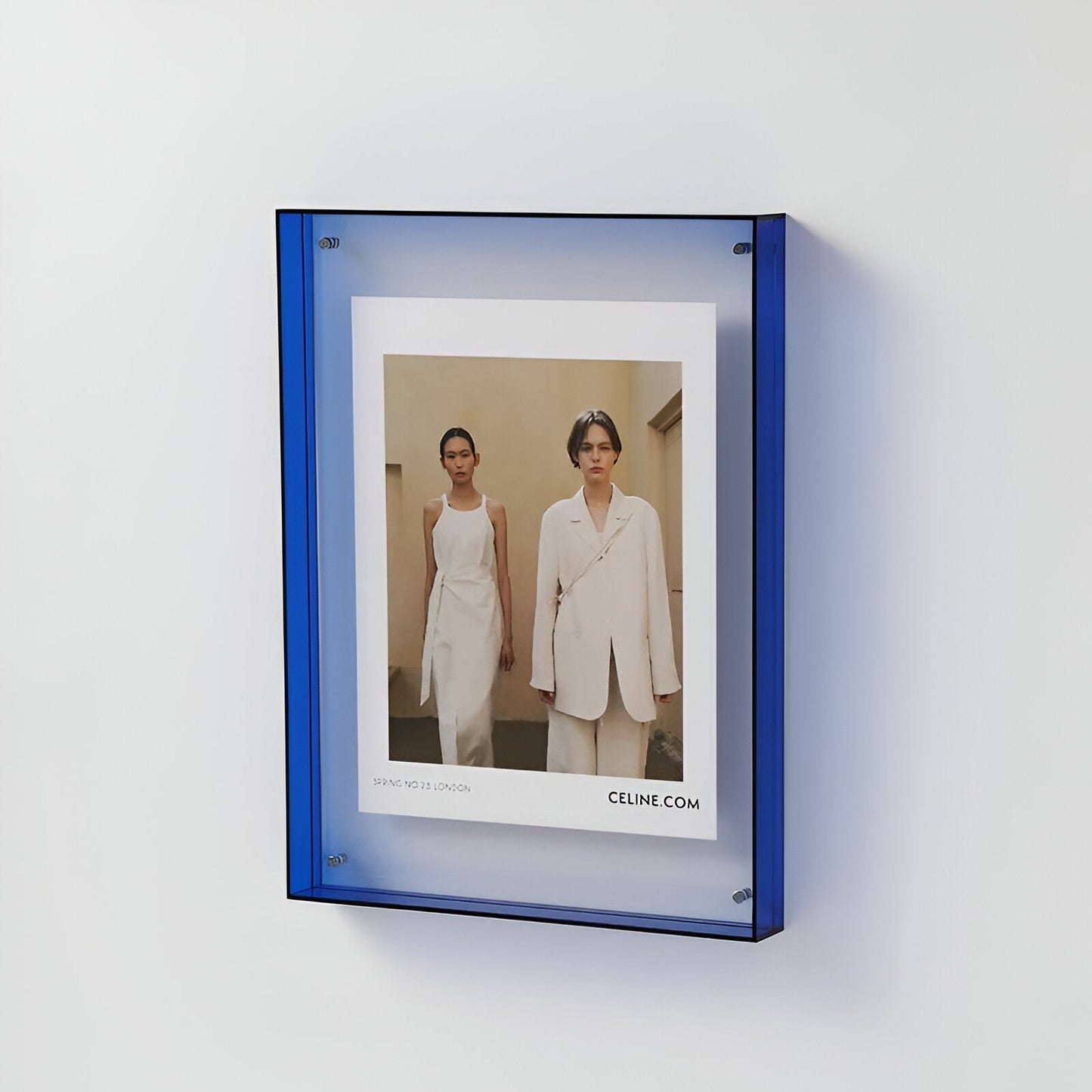 Picture Frame Acrylic Clear Minimalist Modern Wall Photo Frame